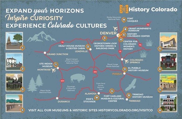 History Colorado Museum Map